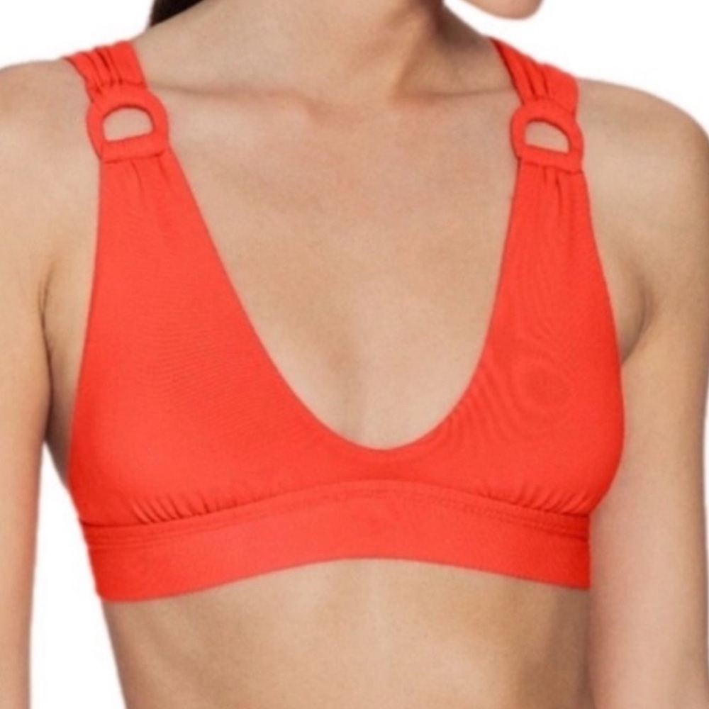 Robin Piccone | Ava Scoop Bikini Top | Women’s Swim Top | NWT